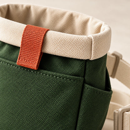 Roll-Top Treat Pouch detail view