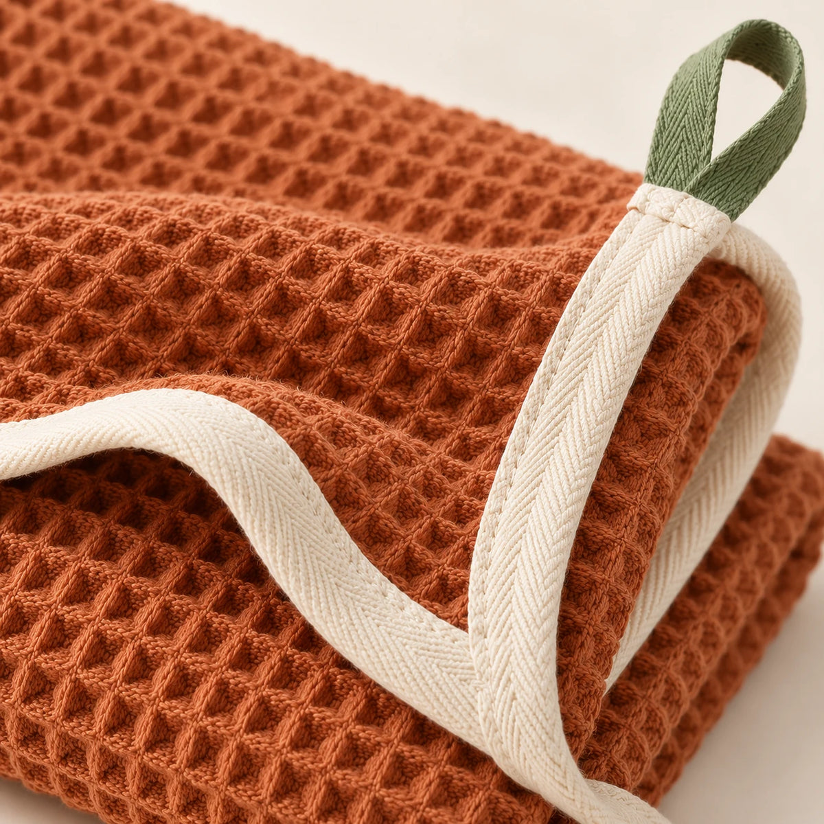 Waffle Drying Towel detail view